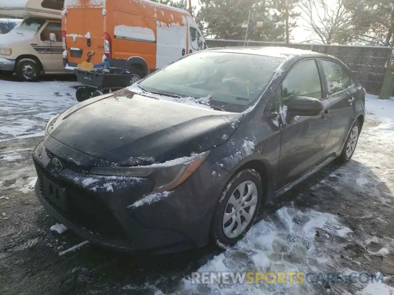 2 Photograph of a damaged car JTDEPRAEXLJ020562 TOYOTA COROLLA 2020