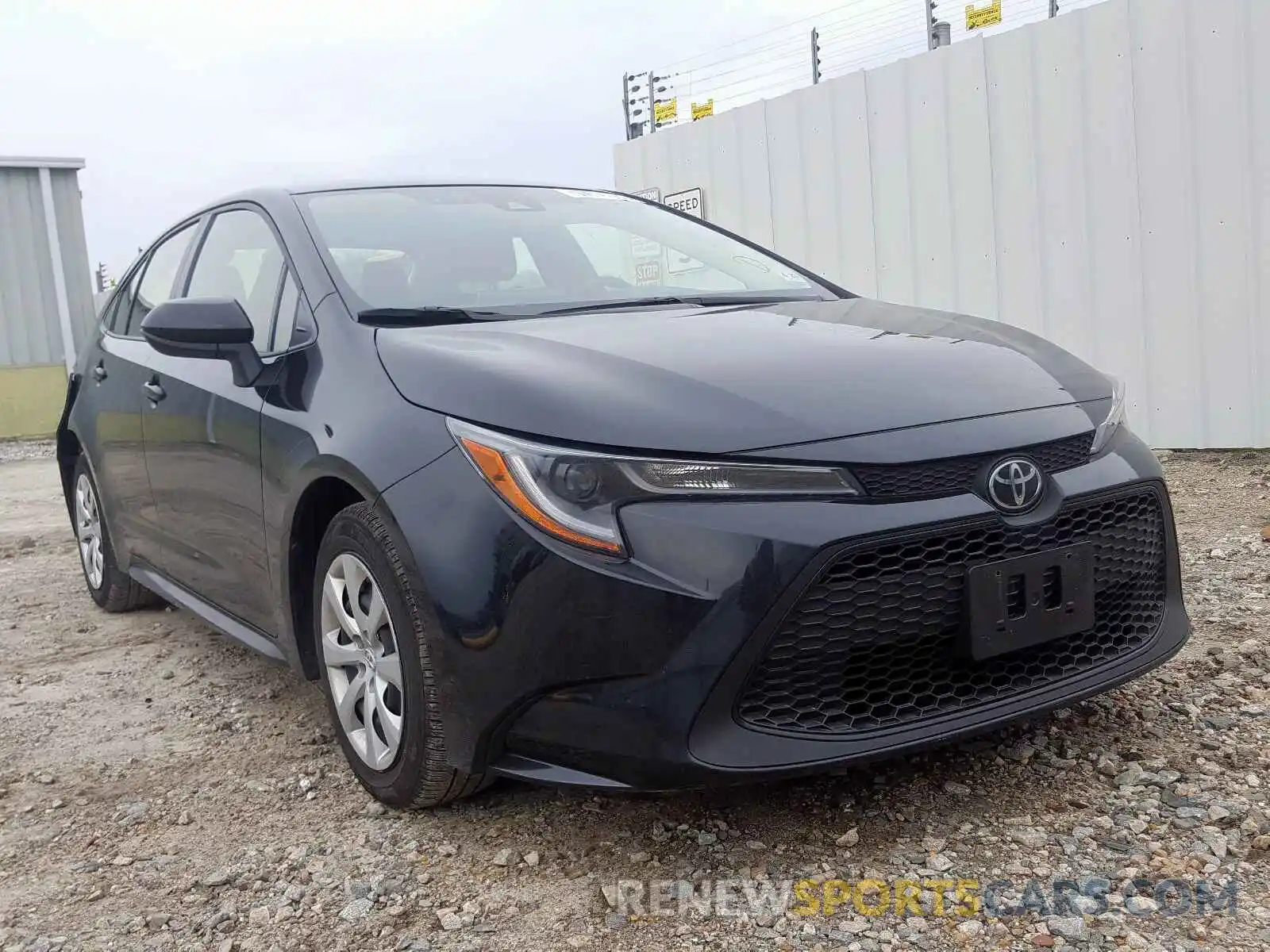 1 Photograph of a damaged car JTDEPRAEXLJ021002 TOYOTA COROLLA 2020