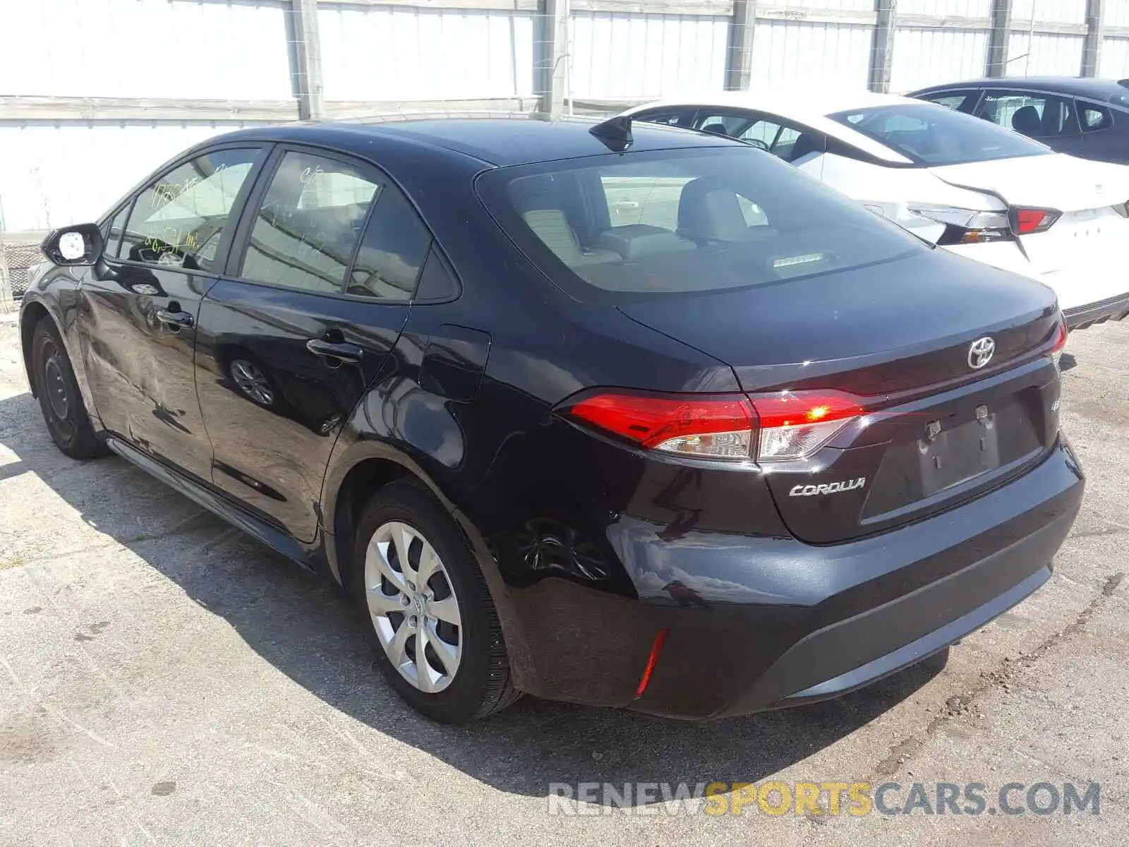 3 Photograph of a damaged car JTDEPRAEXLJ021064 TOYOTA COROLLA 2020