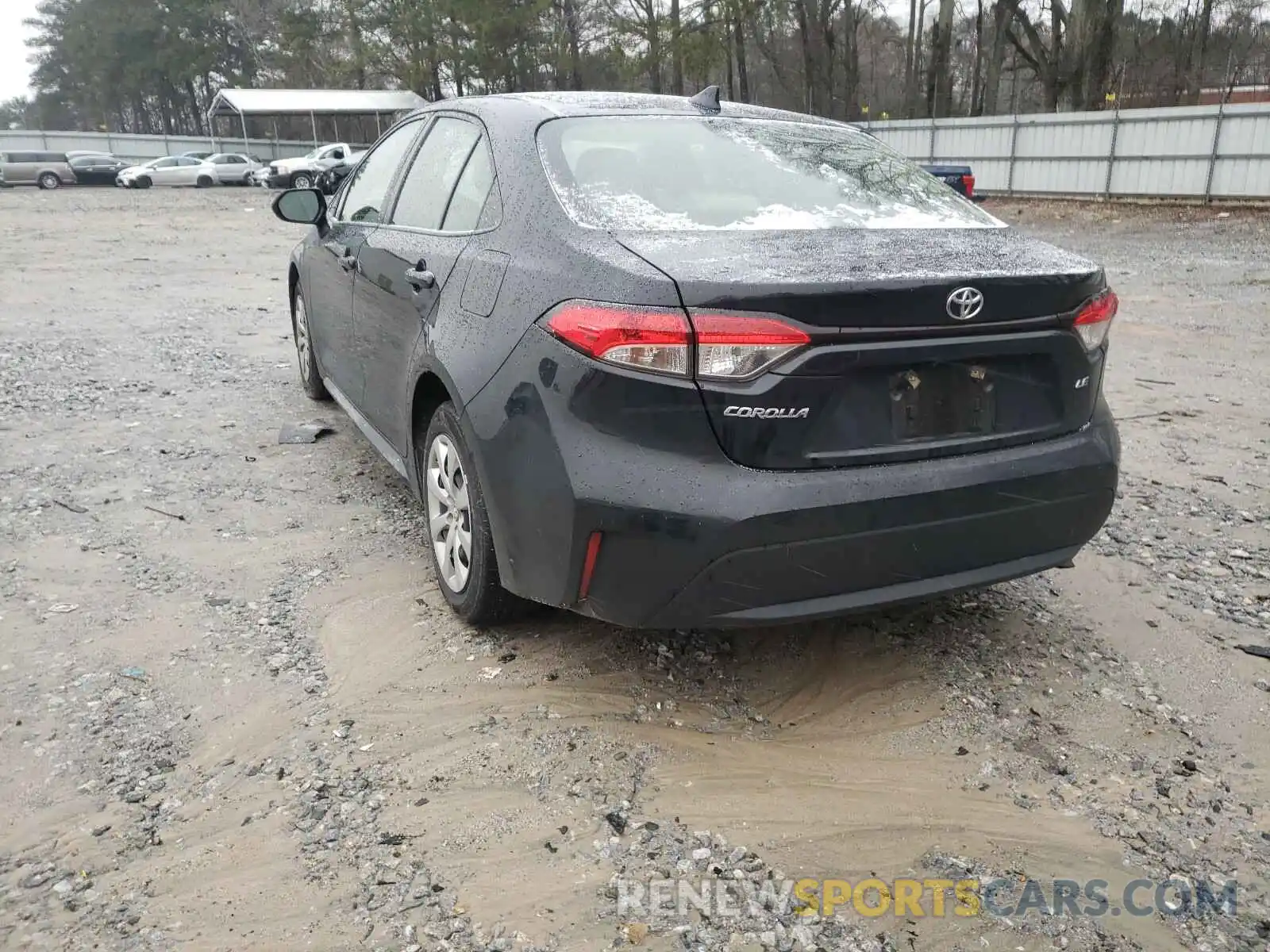 3 Photograph of a damaged car JTDEPRAEXLJ022148 TOYOTA COROLLA 2020