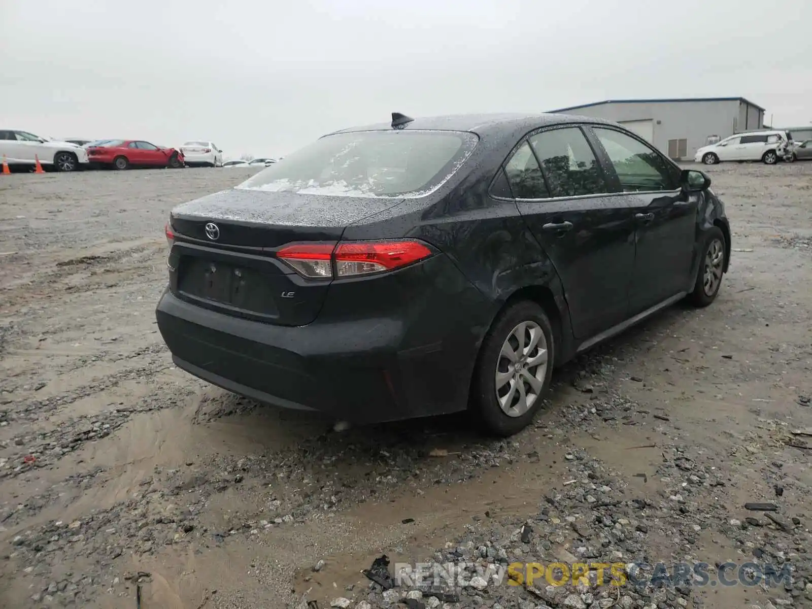 4 Photograph of a damaged car JTDEPRAEXLJ022148 TOYOTA COROLLA 2020