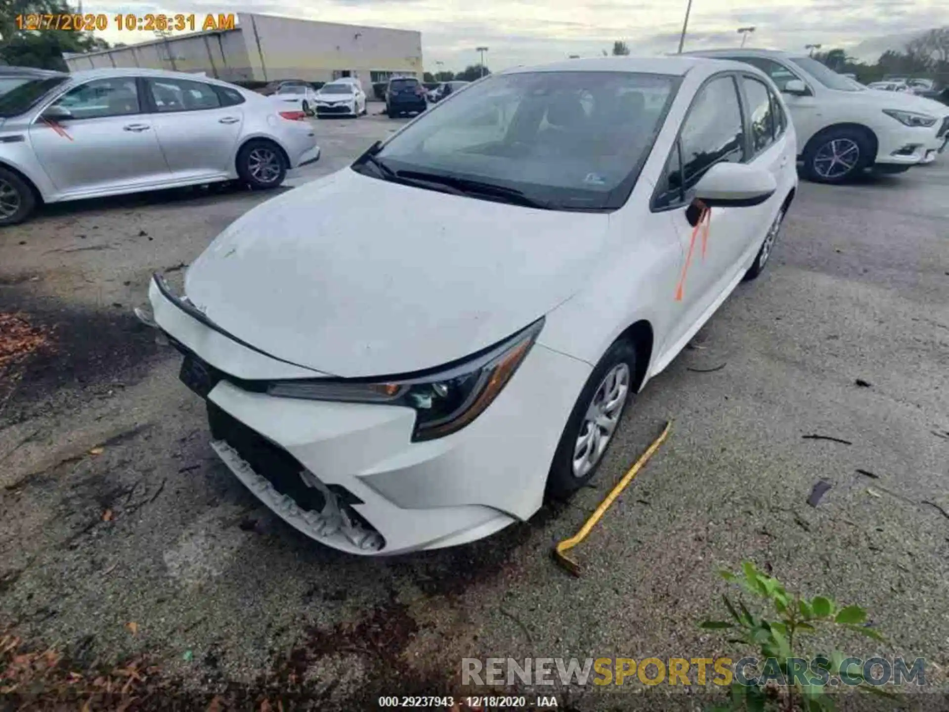 13 Photograph of a damaged car JTDEPRAEXLJ023039 TOYOTA COROLLA 2020