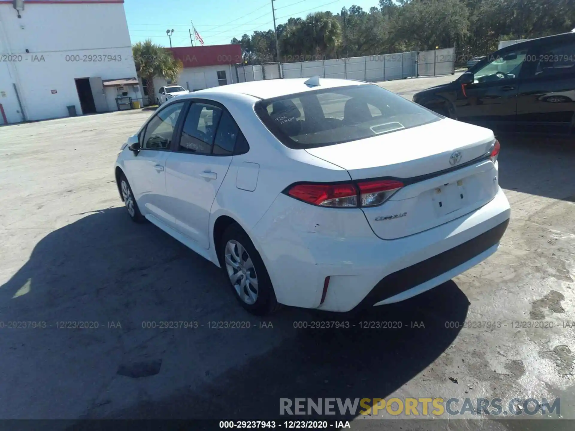 3 Photograph of a damaged car JTDEPRAEXLJ023039 TOYOTA COROLLA 2020