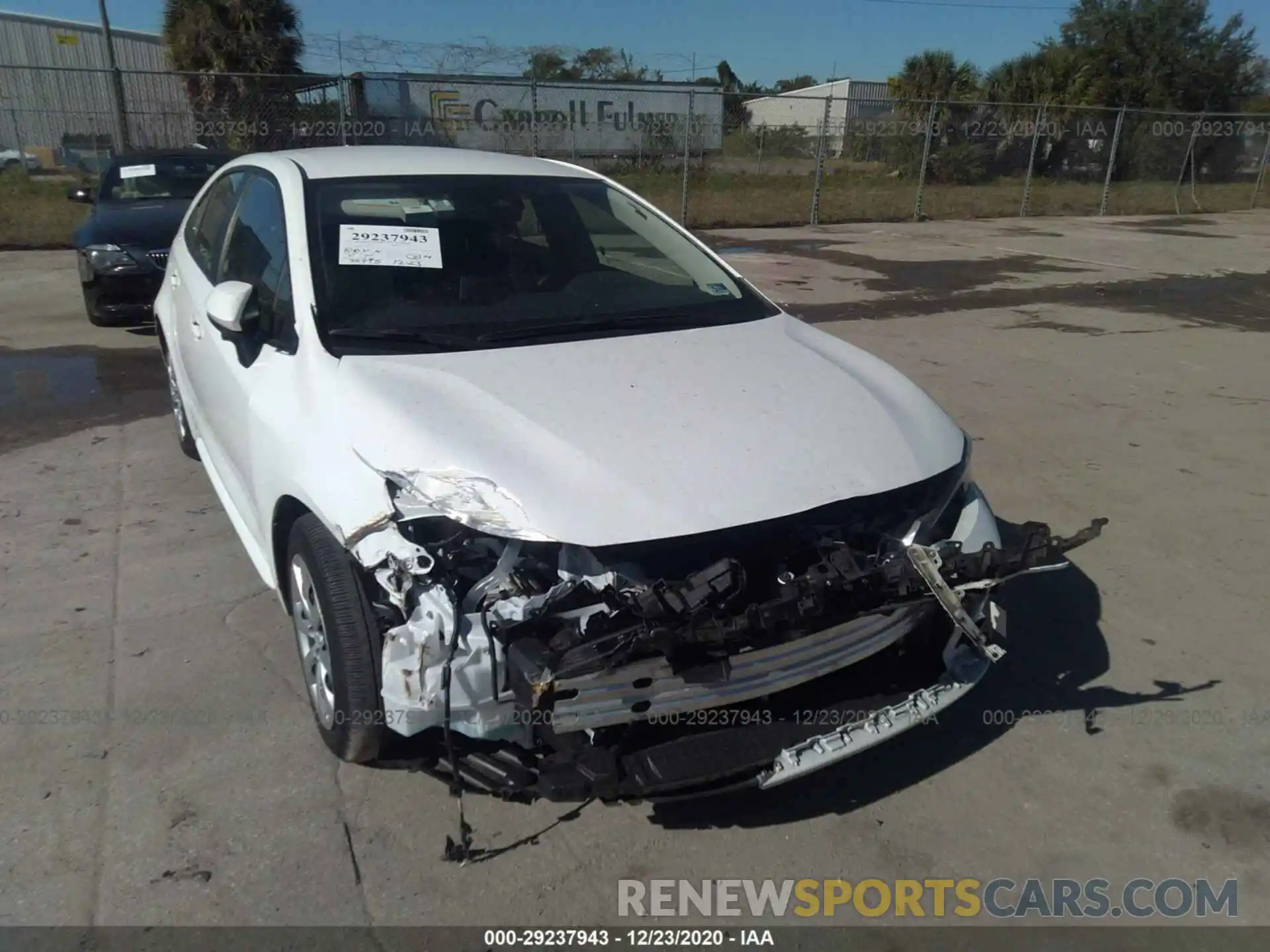 6 Photograph of a damaged car JTDEPRAEXLJ023039 TOYOTA COROLLA 2020