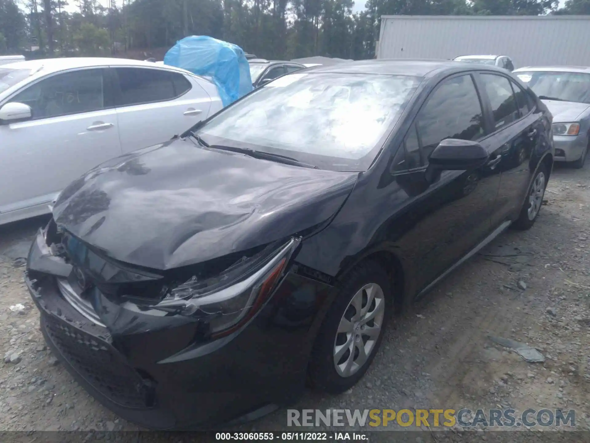 2 Photograph of a damaged car JTDEPRAEXLJ024384 TOYOTA COROLLA 2020