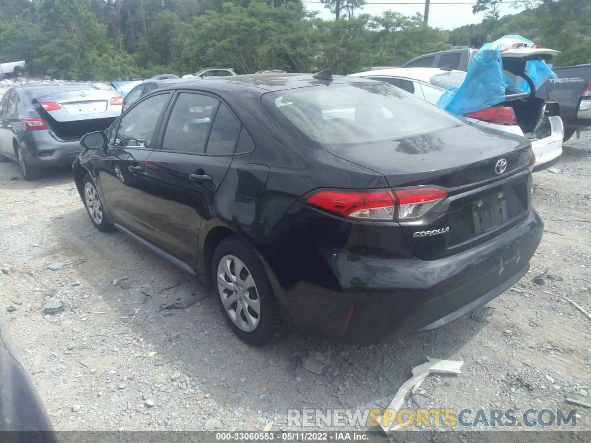 3 Photograph of a damaged car JTDEPRAEXLJ024384 TOYOTA COROLLA 2020