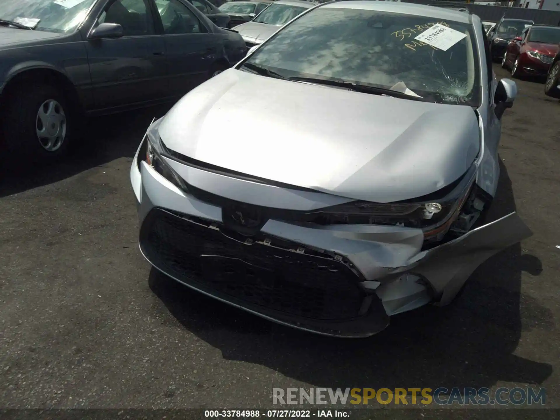 6 Photograph of a damaged car JTDEPRAEXLJ024563 TOYOTA COROLLA 2020