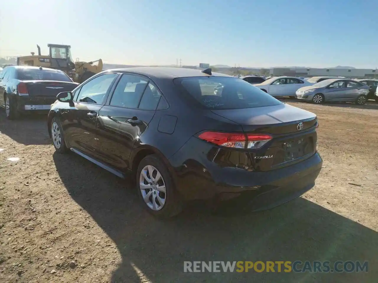 3 Photograph of a damaged car JTDEPRAEXLJ024997 TOYOTA COROLLA 2020