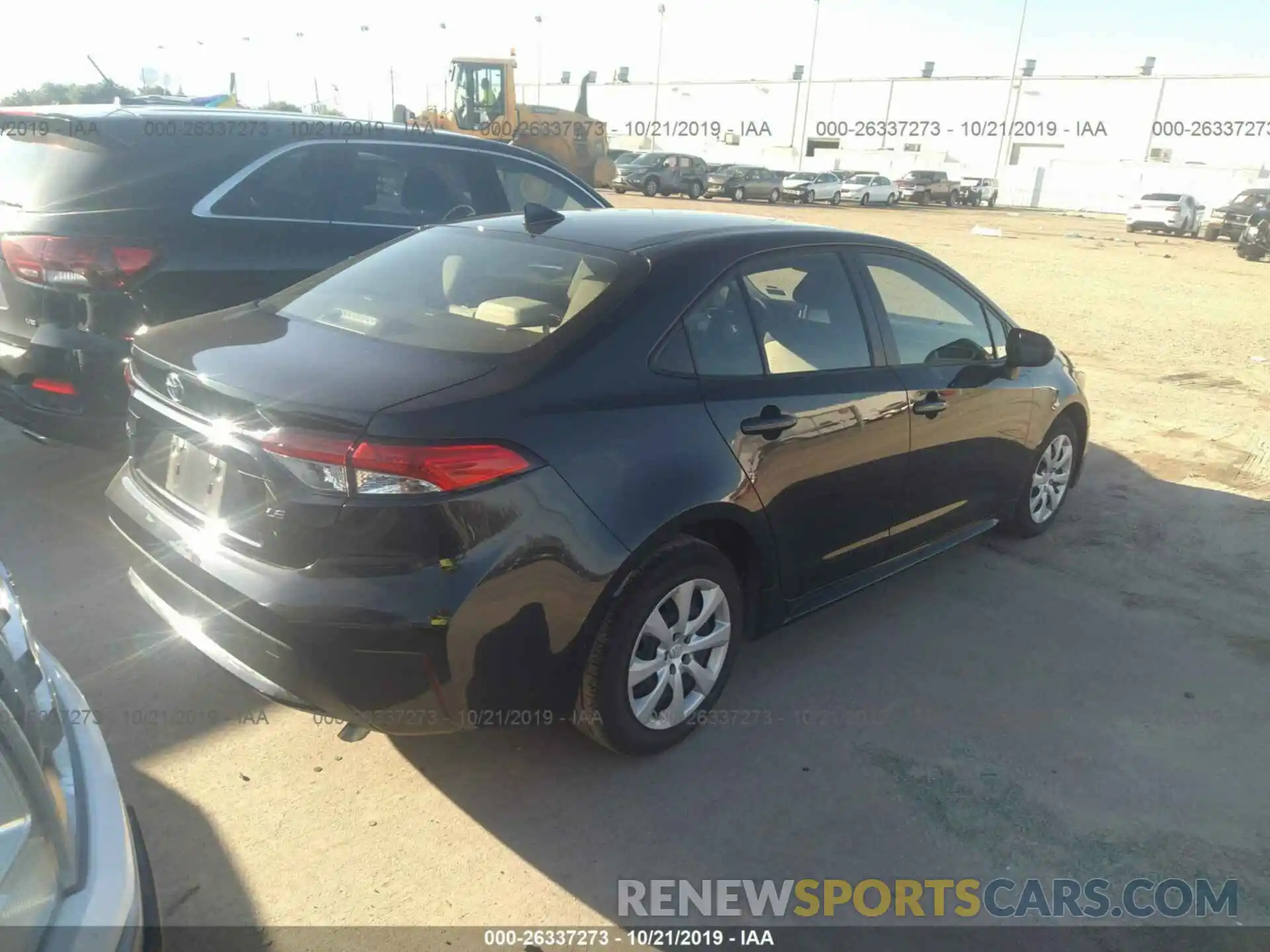 4 Photograph of a damaged car JTDEPRAEXLJ025454 TOYOTA COROLLA 2020