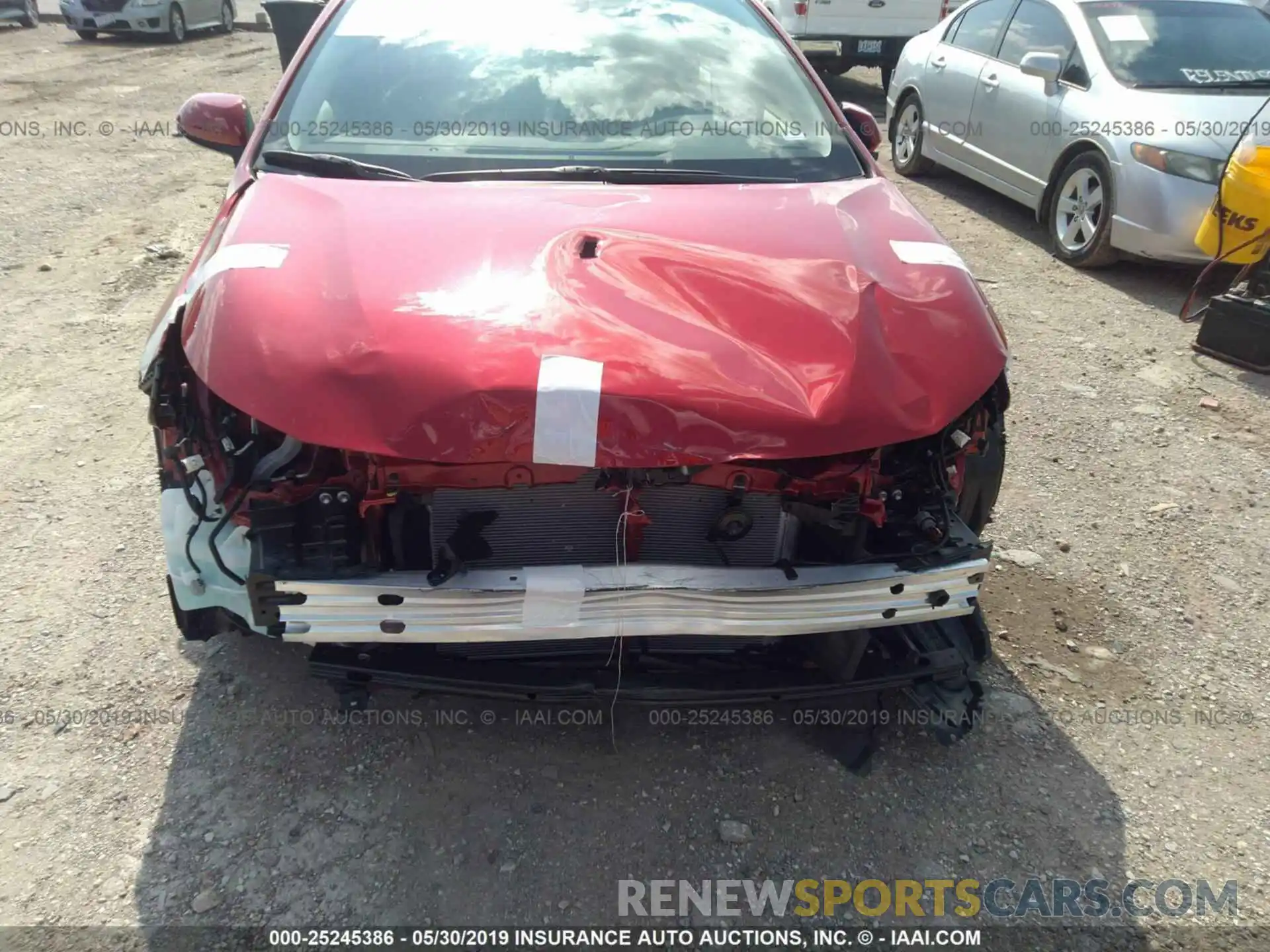 6 Photograph of a damaged car JTDEPRAEXLJ025759 TOYOTA COROLLA 2020