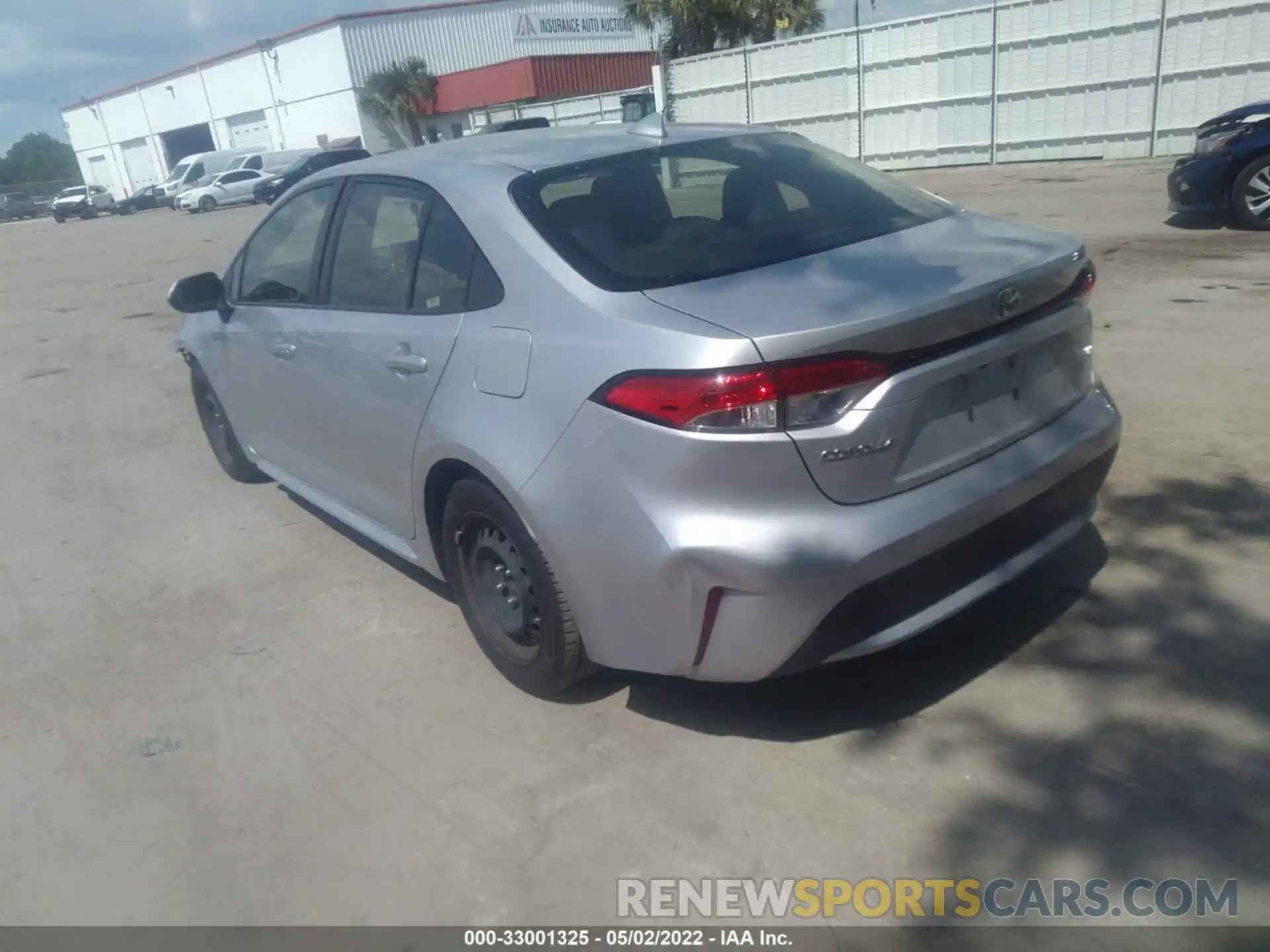 3 Photograph of a damaged car JTDEPRAEXLJ026202 TOYOTA COROLLA 2020