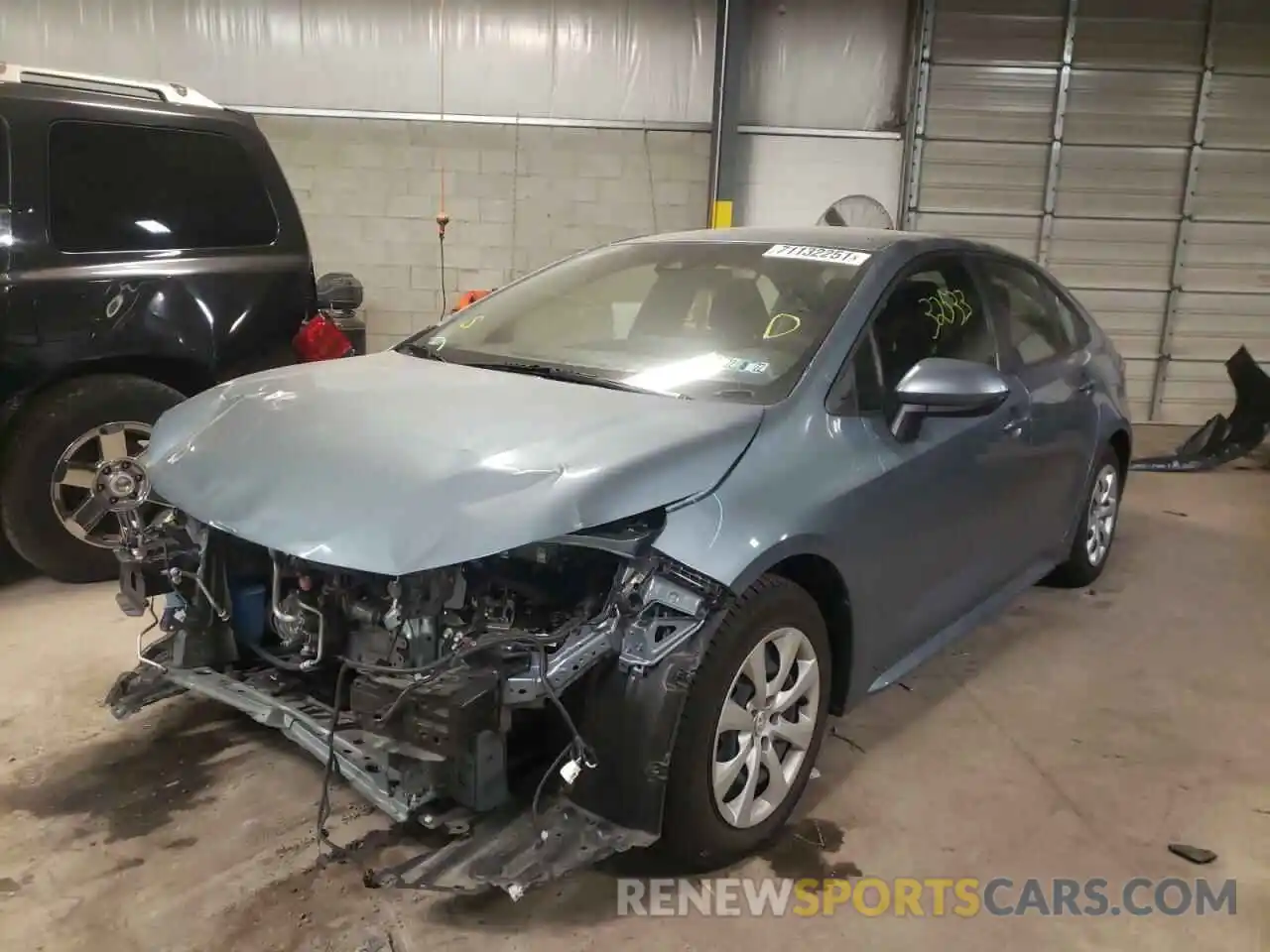 2 Photograph of a damaged car JTDEPRAEXLJ028161 TOYOTA COROLLA 2020