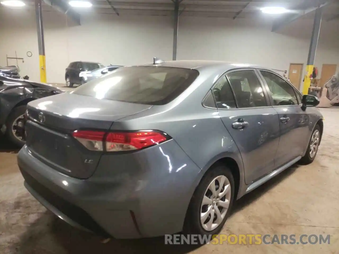 4 Photograph of a damaged car JTDEPRAEXLJ028161 TOYOTA COROLLA 2020