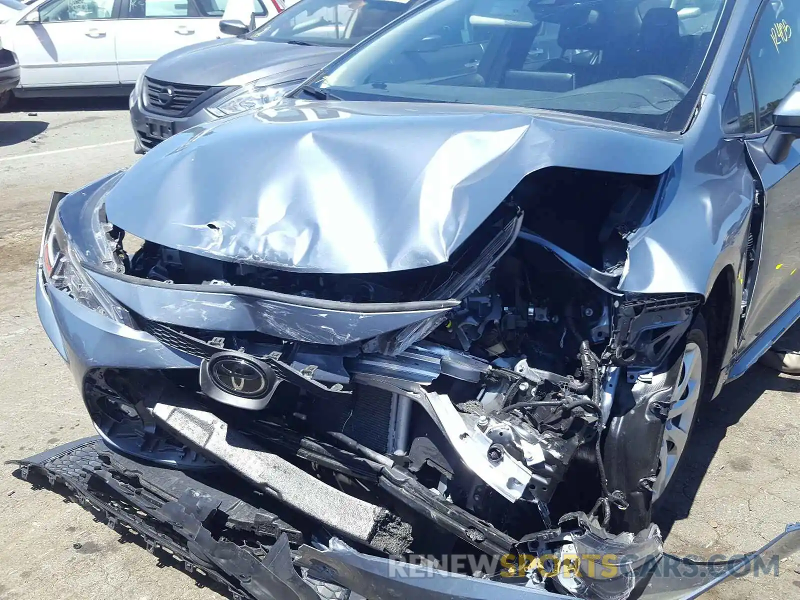 9 Photograph of a damaged car JTDEPRAEXLJ028435 TOYOTA COROLLA 2020