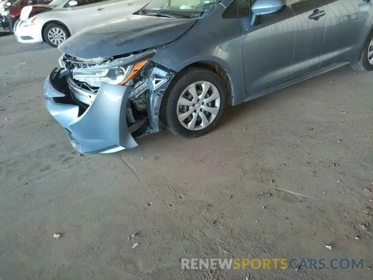 9 Photograph of a damaged car JTDEPRAEXLJ028614 TOYOTA COROLLA 2020