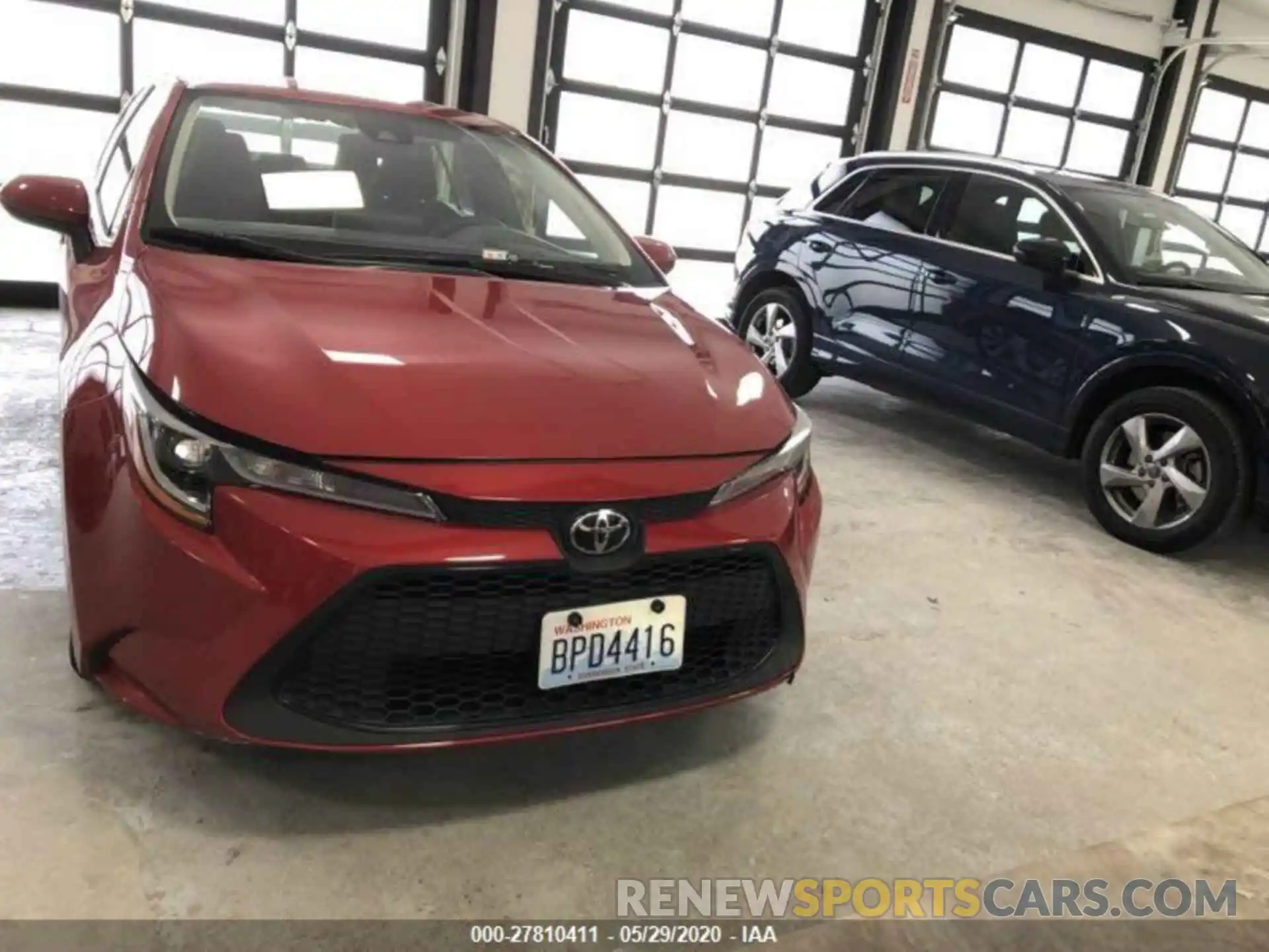 4 Photograph of a damaged car JTDEPRAEXLJ029780 TOYOTA COROLLA 2020