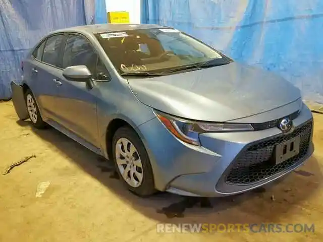 1 Photograph of a damaged car JTDEPRAEXLJ029875 TOYOTA COROLLA 2020