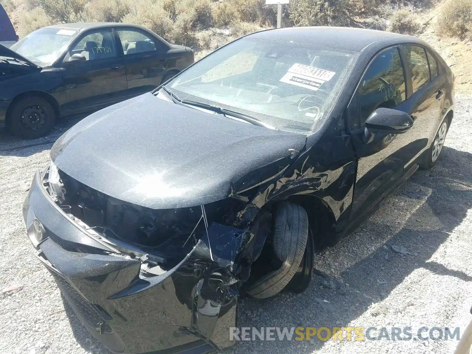 2 Photograph of a damaged car JTDEPRAEXLJ030346 TOYOTA COROLLA 2020