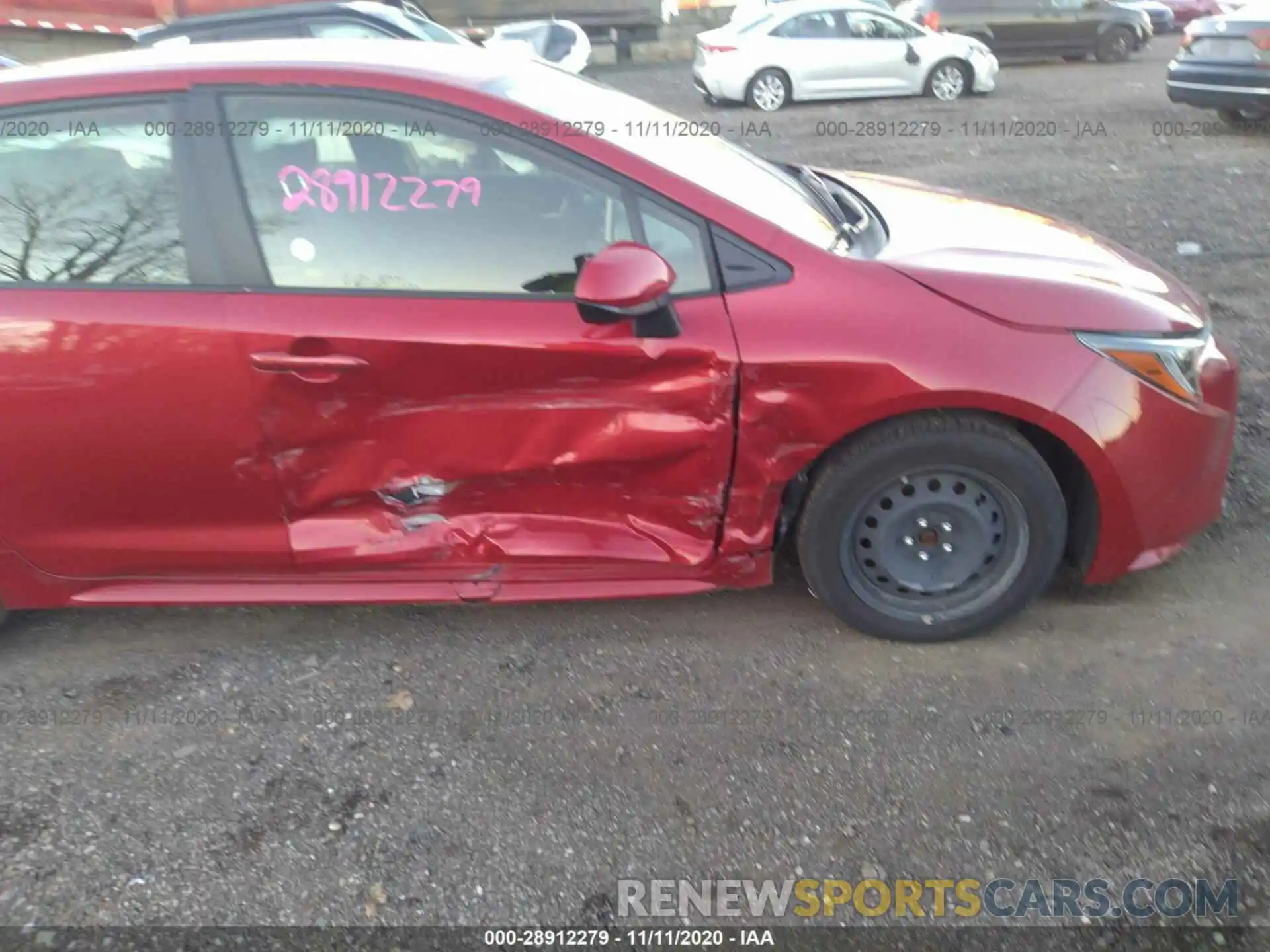 6 Photograph of a damaged car JTDEPRAEXLJ030816 TOYOTA COROLLA 2020