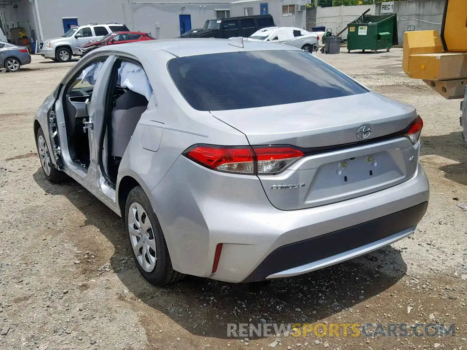 3 Photograph of a damaged car JTDEPRAEXLJ030850 TOYOTA COROLLA 2020