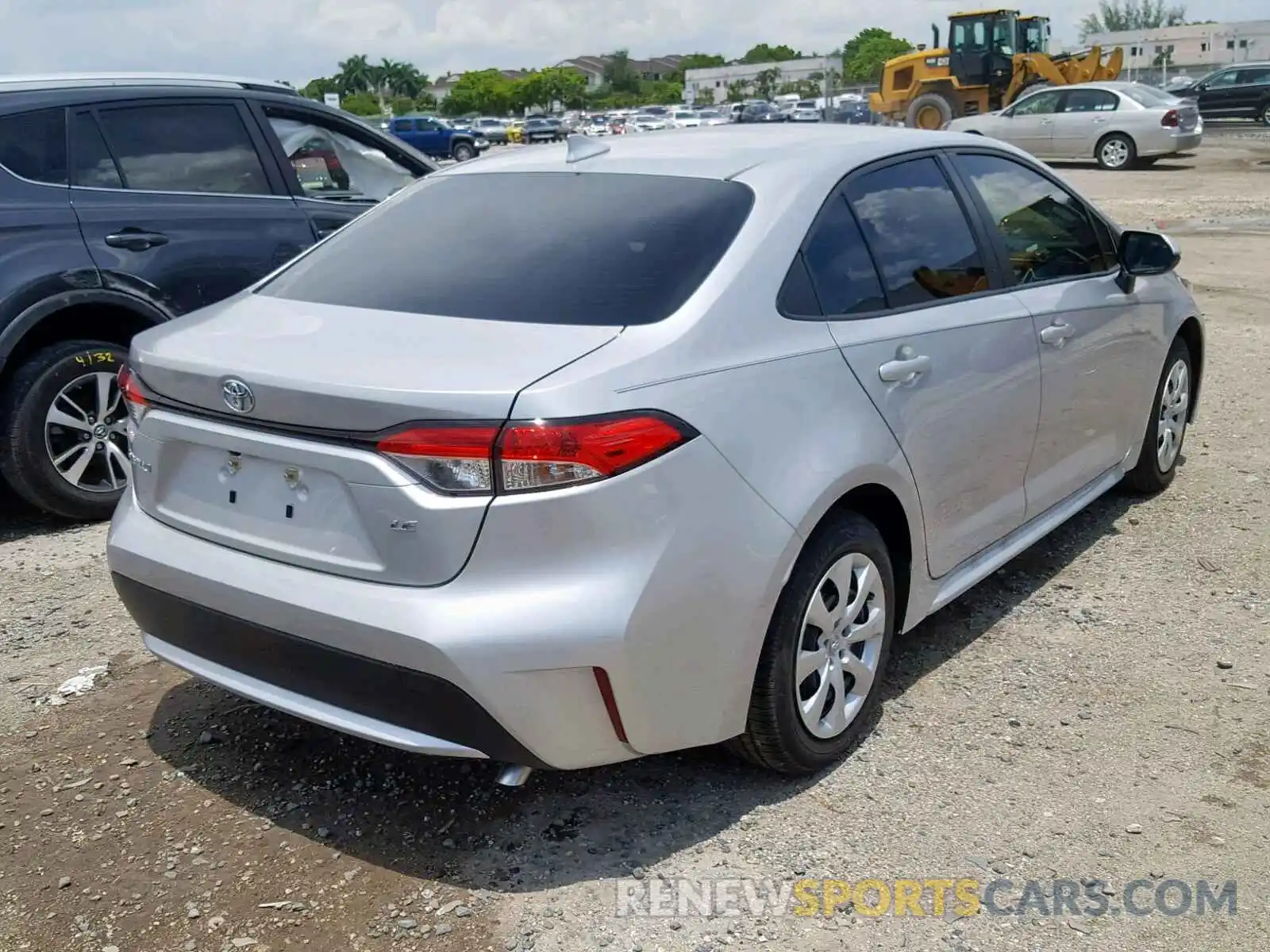 4 Photograph of a damaged car JTDEPRAEXLJ030850 TOYOTA COROLLA 2020