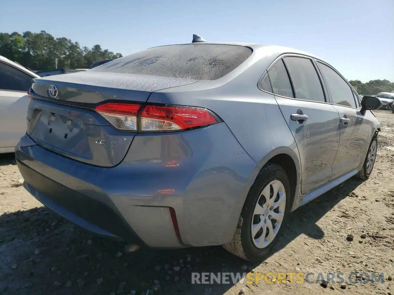 4 Photograph of a damaged car JTDEPRAEXLJ031819 TOYOTA COROLLA 2020