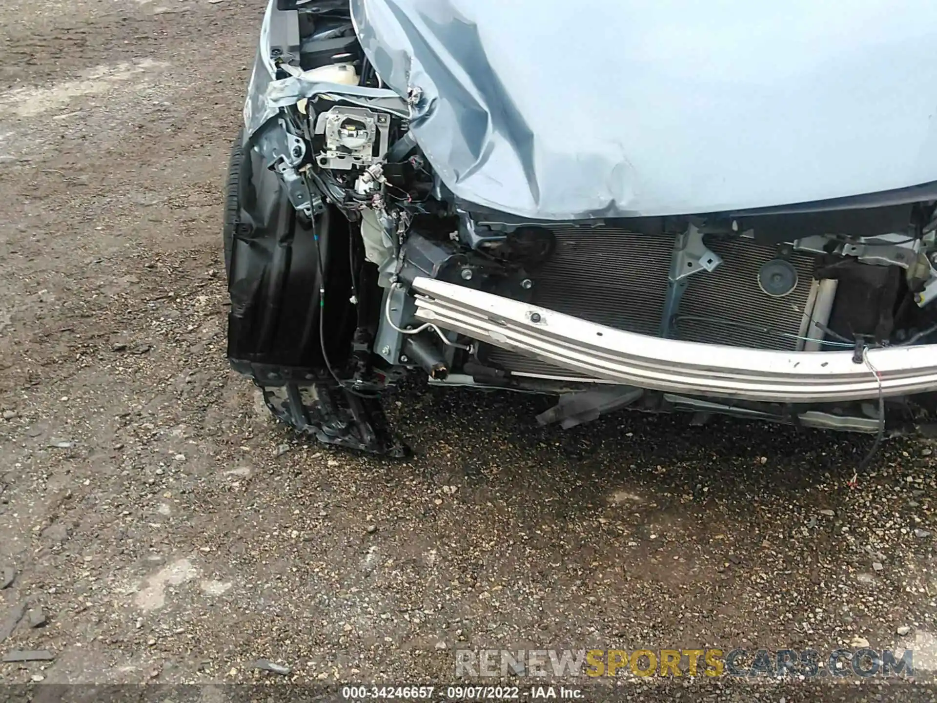 6 Photograph of a damaged car JTDEPRAEXLJ034557 TOYOTA COROLLA 2020