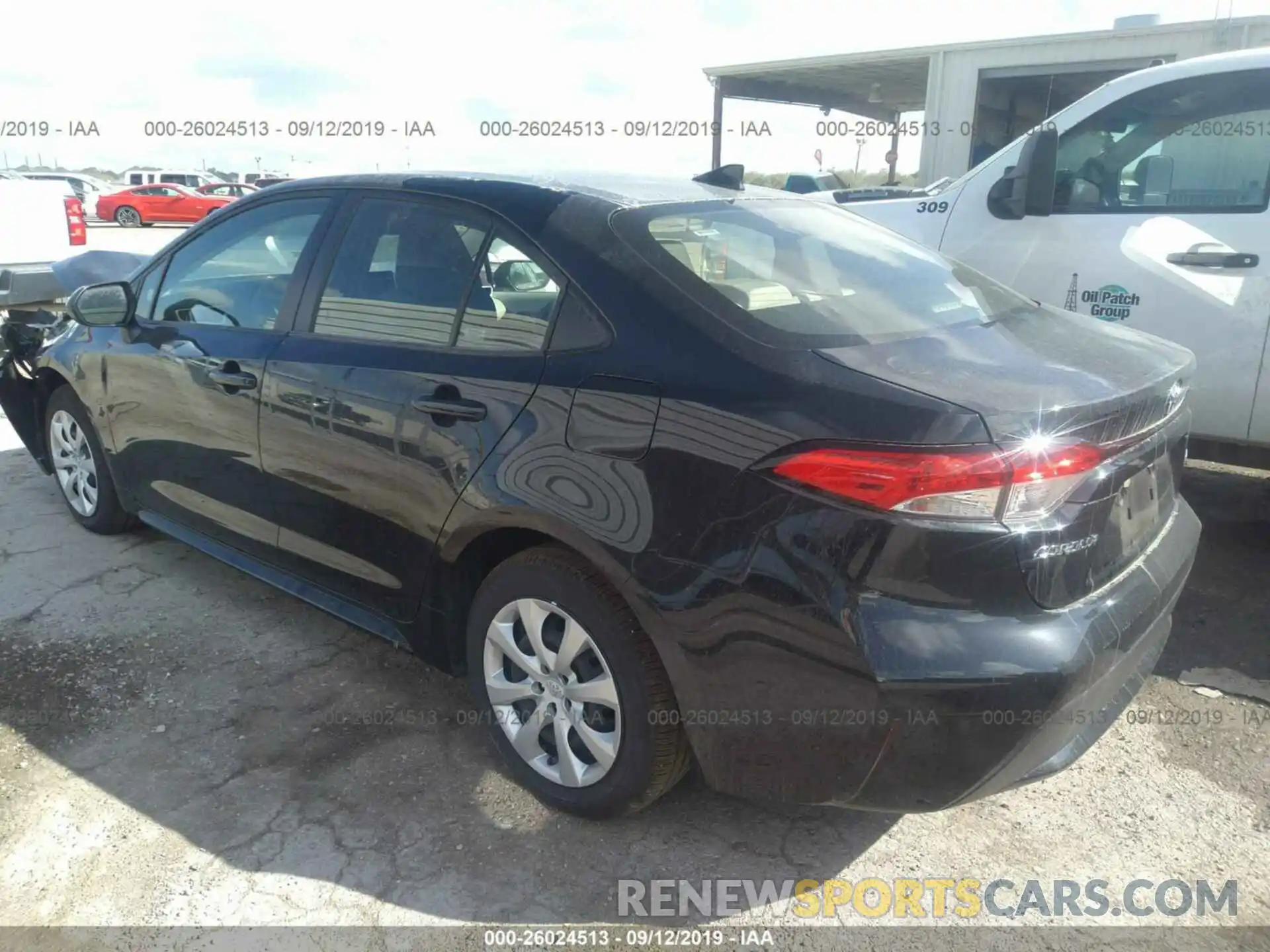 3 Photograph of a damaged car JTDEPRAEXLJ034591 TOYOTA COROLLA 2020