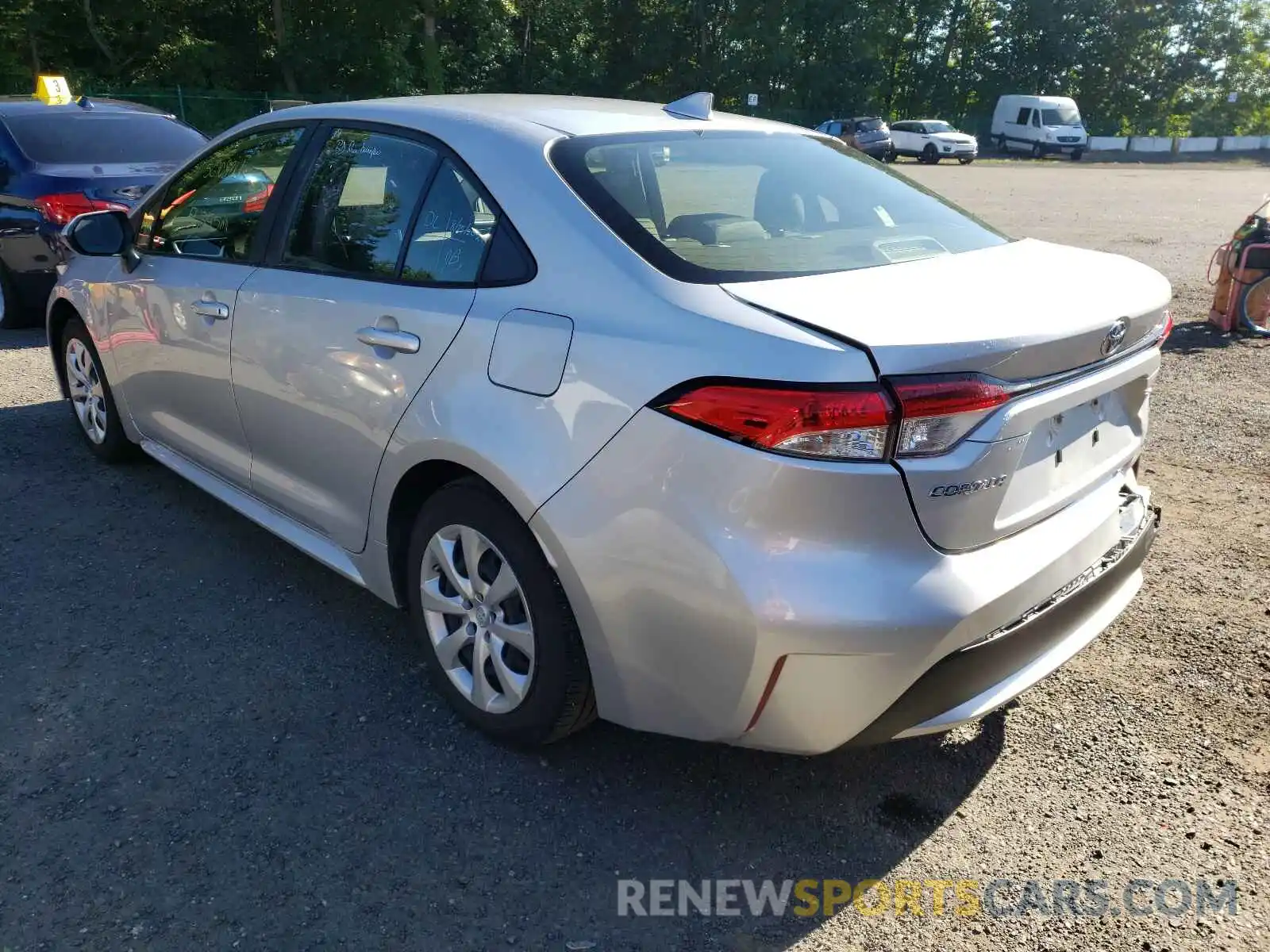 3 Photograph of a damaged car JTDEPRAEXLJ034929 TOYOTA COROLLA 2020