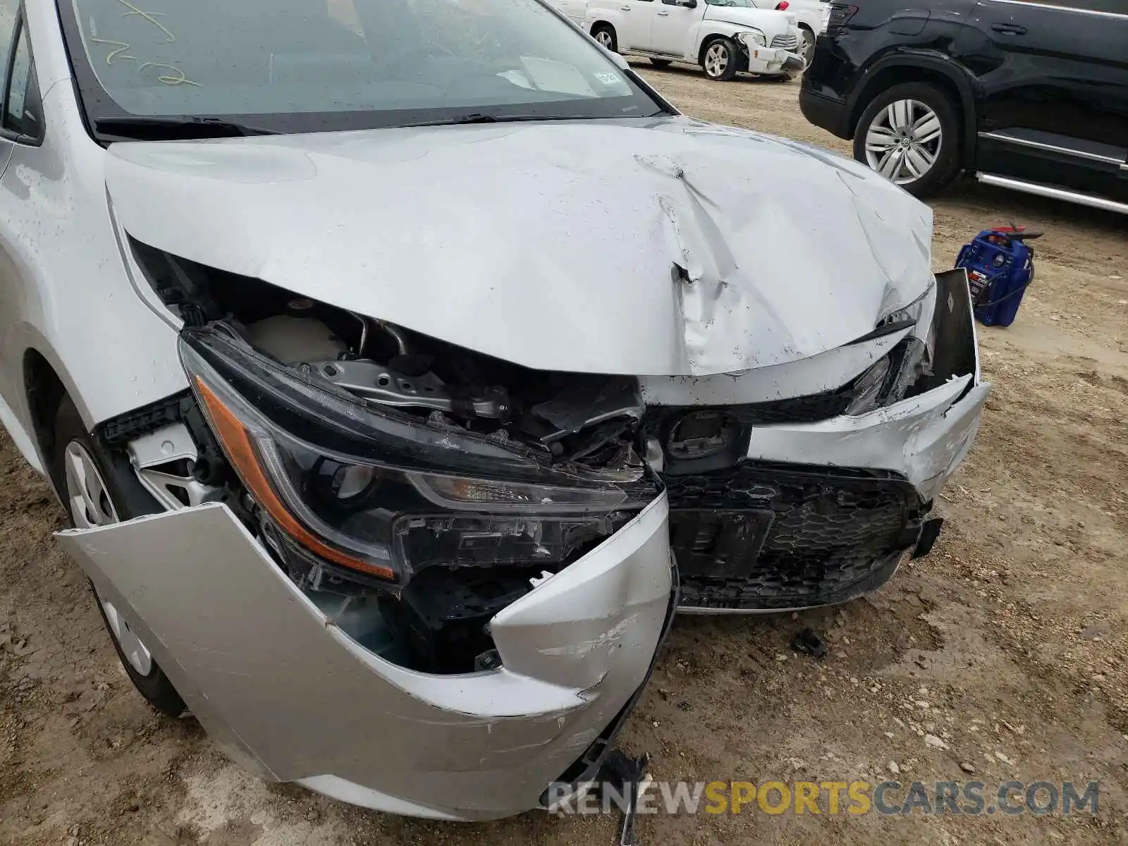 9 Photograph of a damaged car JTDEPRAEXLJ034994 TOYOTA COROLLA 2020