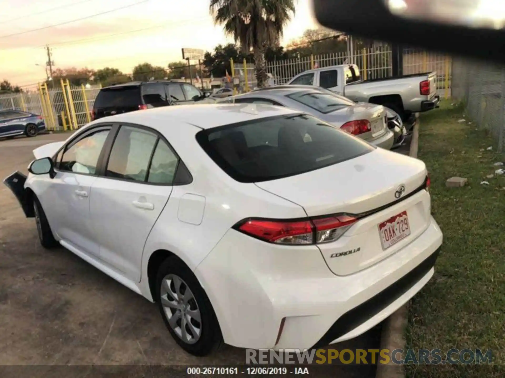 2 Photograph of a damaged car JTDEPRAEXLJ035031 TOYOTA COROLLA 2020