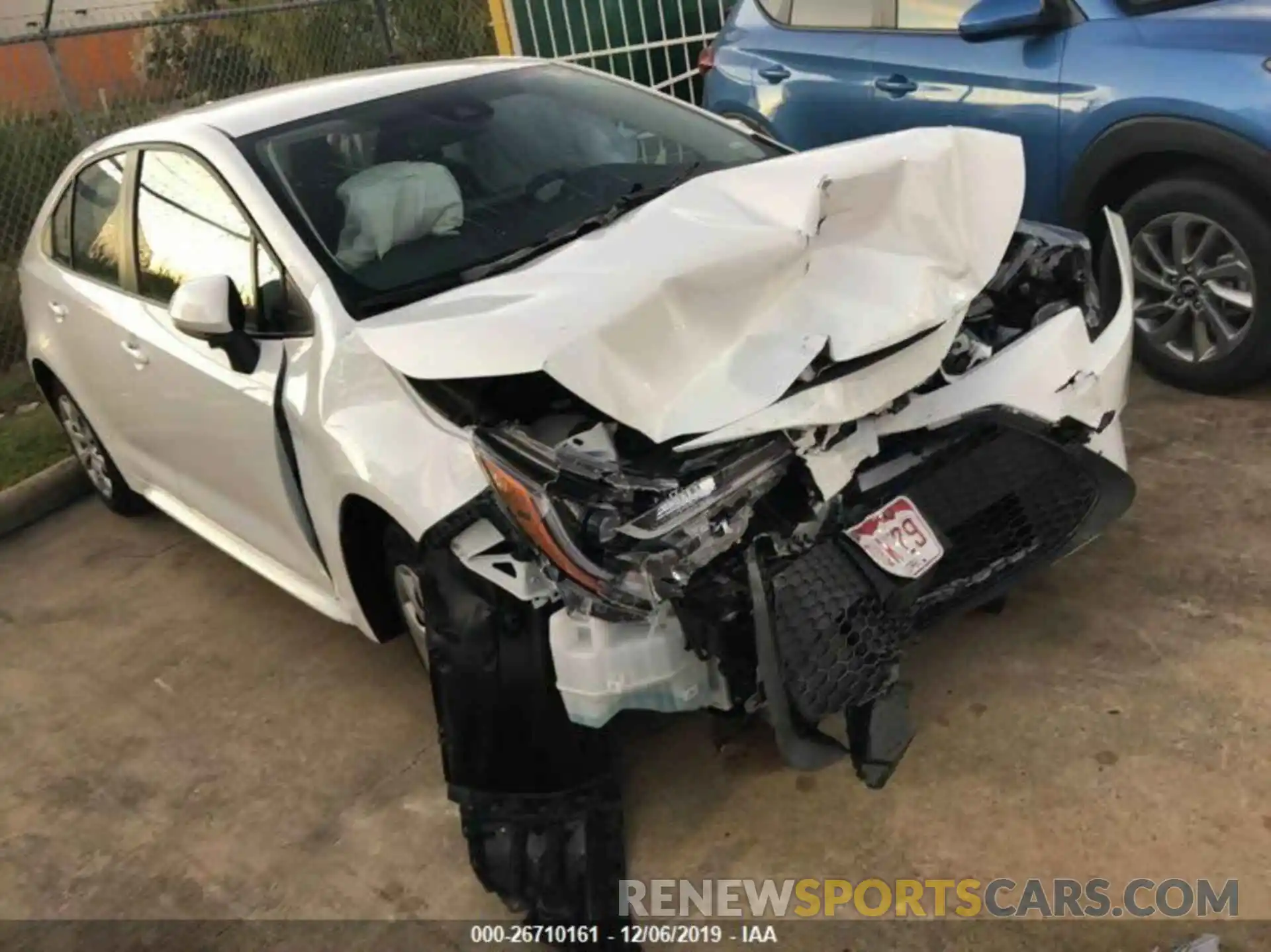 5 Photograph of a damaged car JTDEPRAEXLJ035031 TOYOTA COROLLA 2020