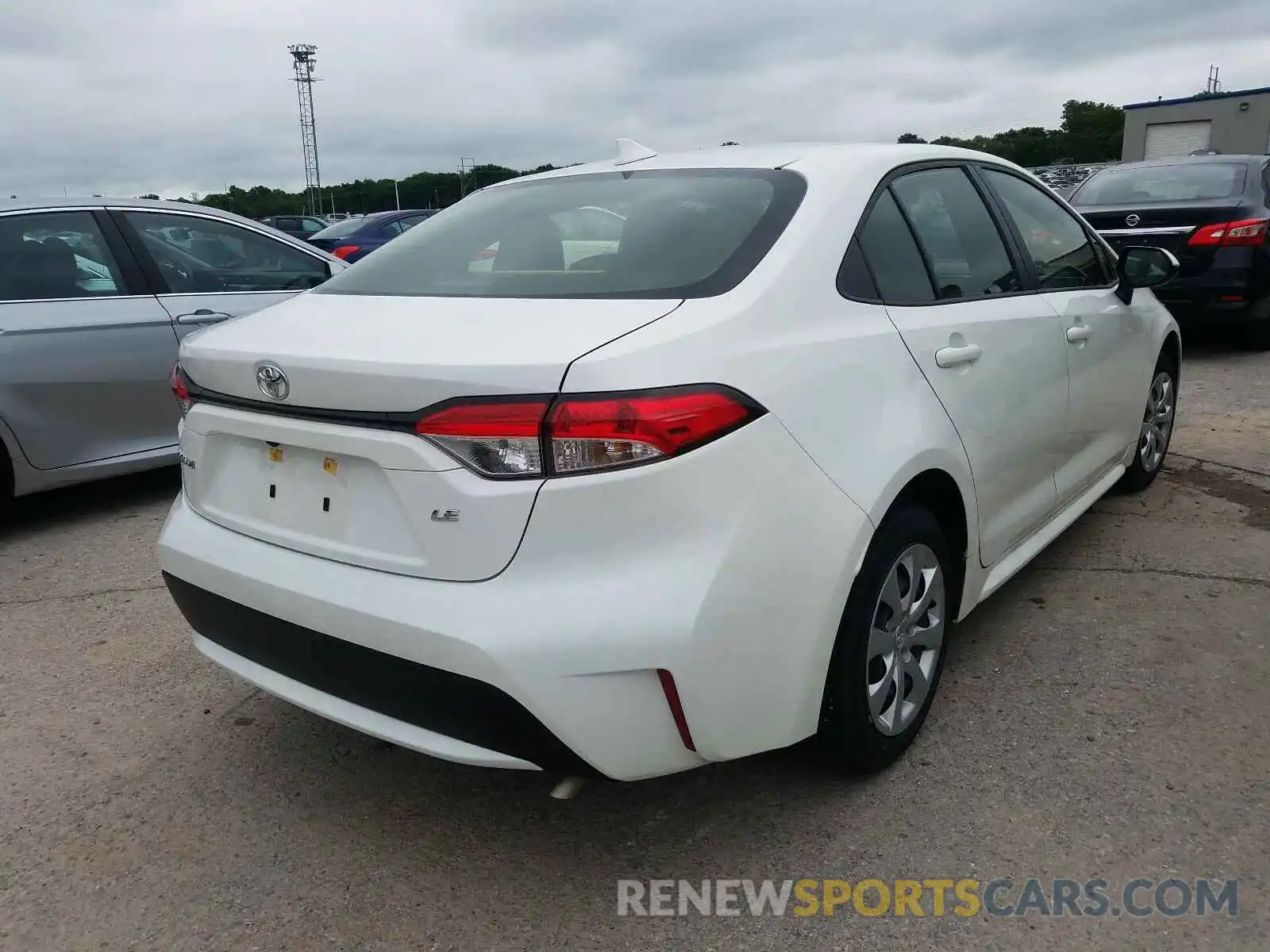 4 Photograph of a damaged car JTDEPRAEXLJ035238 TOYOTA COROLLA 2020