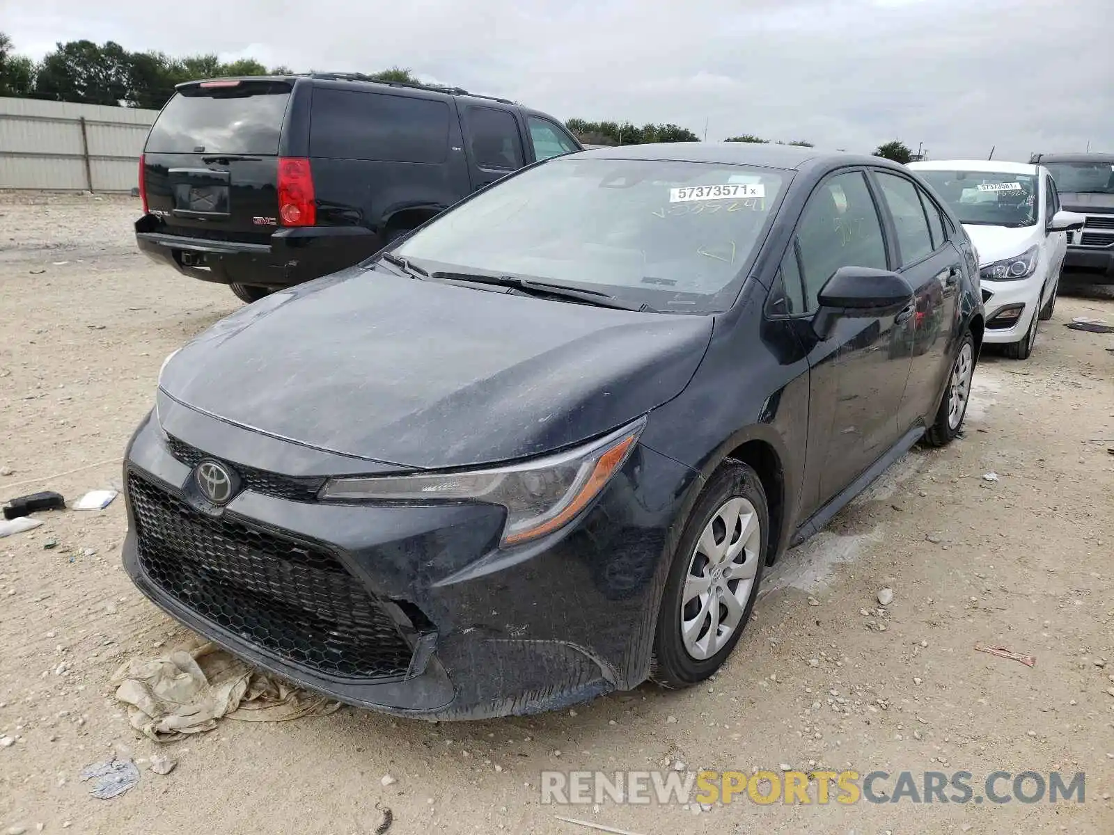 2 Photograph of a damaged car JTDEPRAEXLJ035241 TOYOTA COROLLA 2020