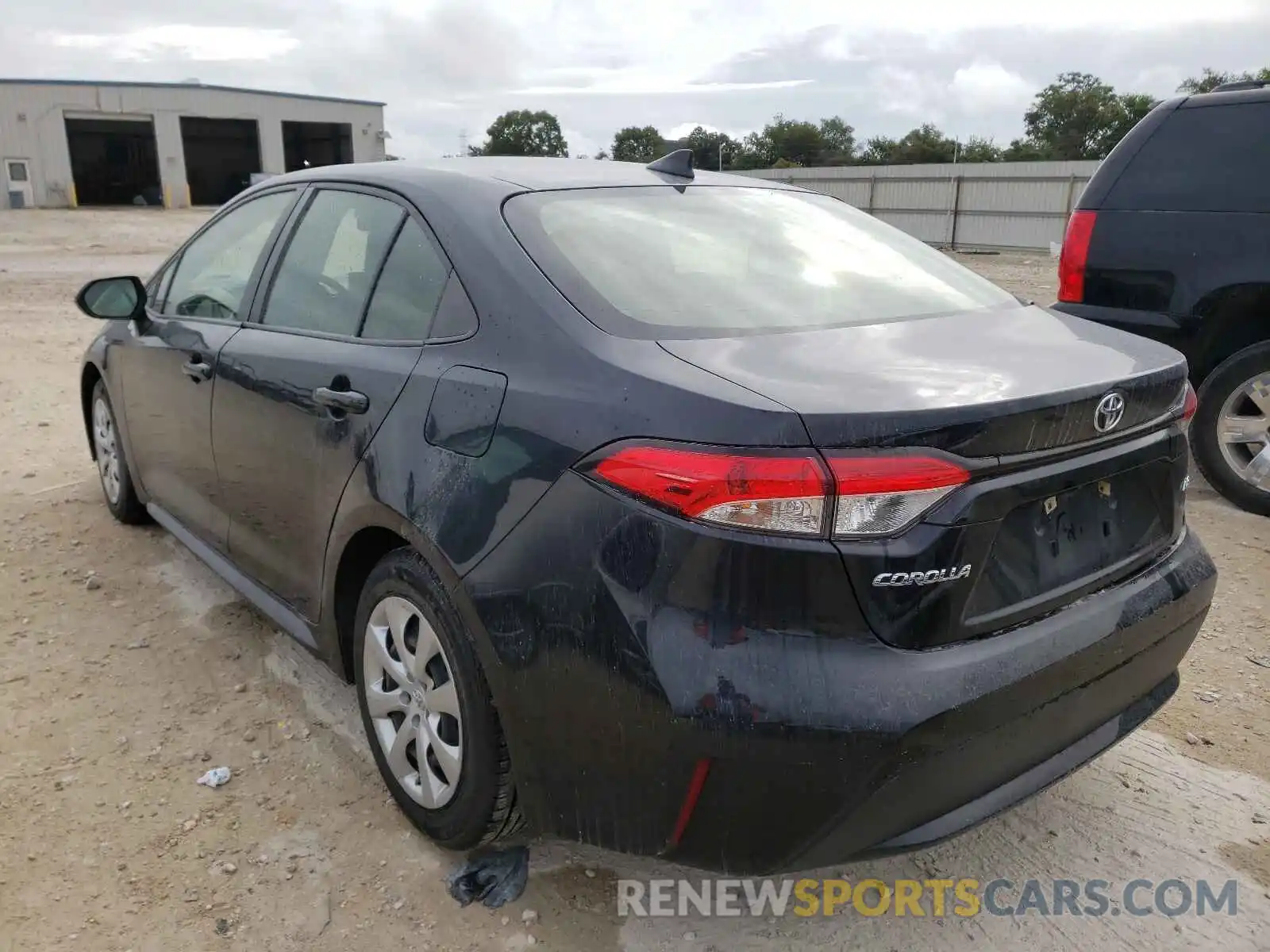 3 Photograph of a damaged car JTDEPRAEXLJ035241 TOYOTA COROLLA 2020