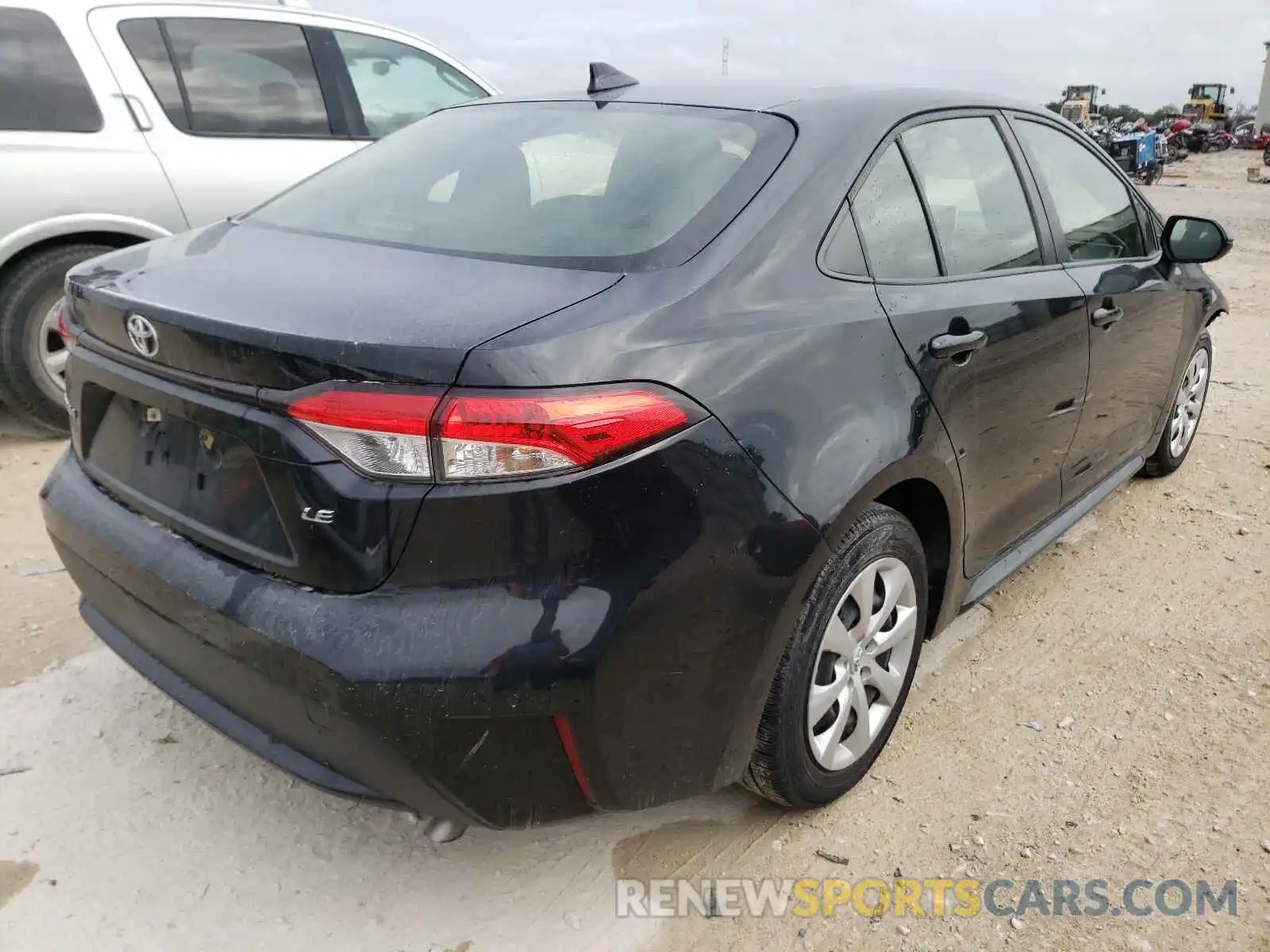 4 Photograph of a damaged car JTDEPRAEXLJ035241 TOYOTA COROLLA 2020