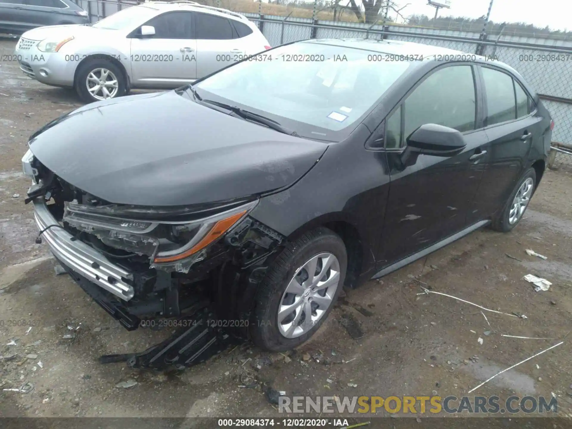 2 Photograph of a damaged car JTDEPRAEXLJ035398 TOYOTA COROLLA 2020