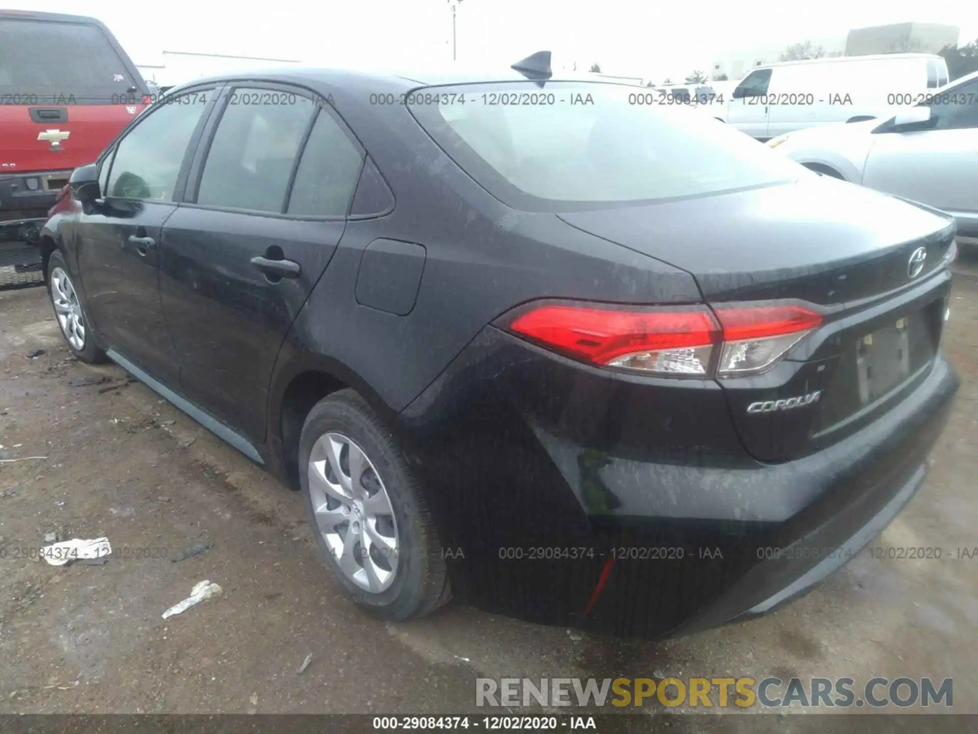 3 Photograph of a damaged car JTDEPRAEXLJ035398 TOYOTA COROLLA 2020