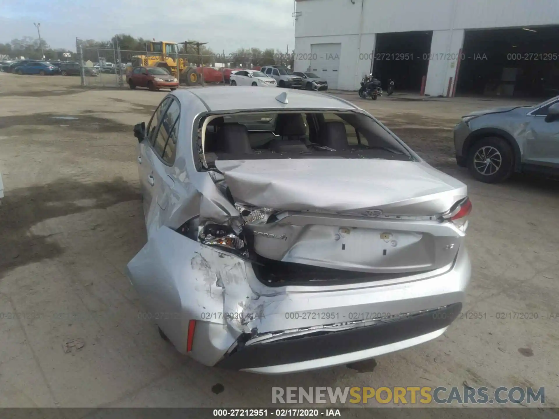 6 Photograph of a damaged car JTDEPRAEXLJ035546 TOYOTA COROLLA 2020