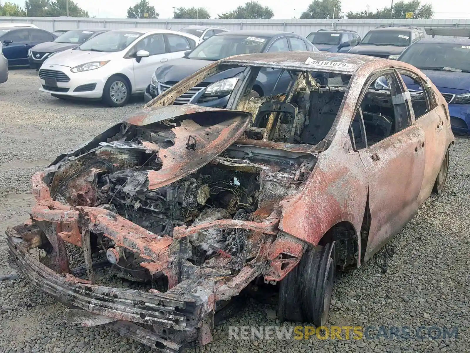 10 Photograph of a damaged car JTDEPRAEXLJ035658 TOYOTA COROLLA 2020