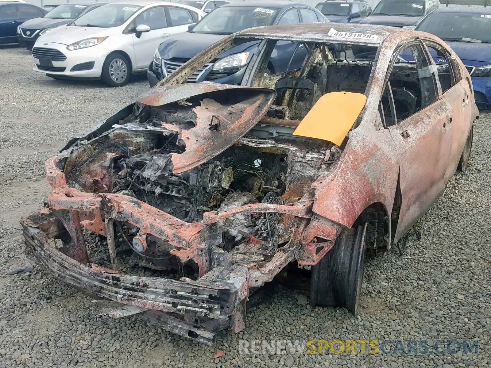 2 Photograph of a damaged car JTDEPRAEXLJ035658 TOYOTA COROLLA 2020