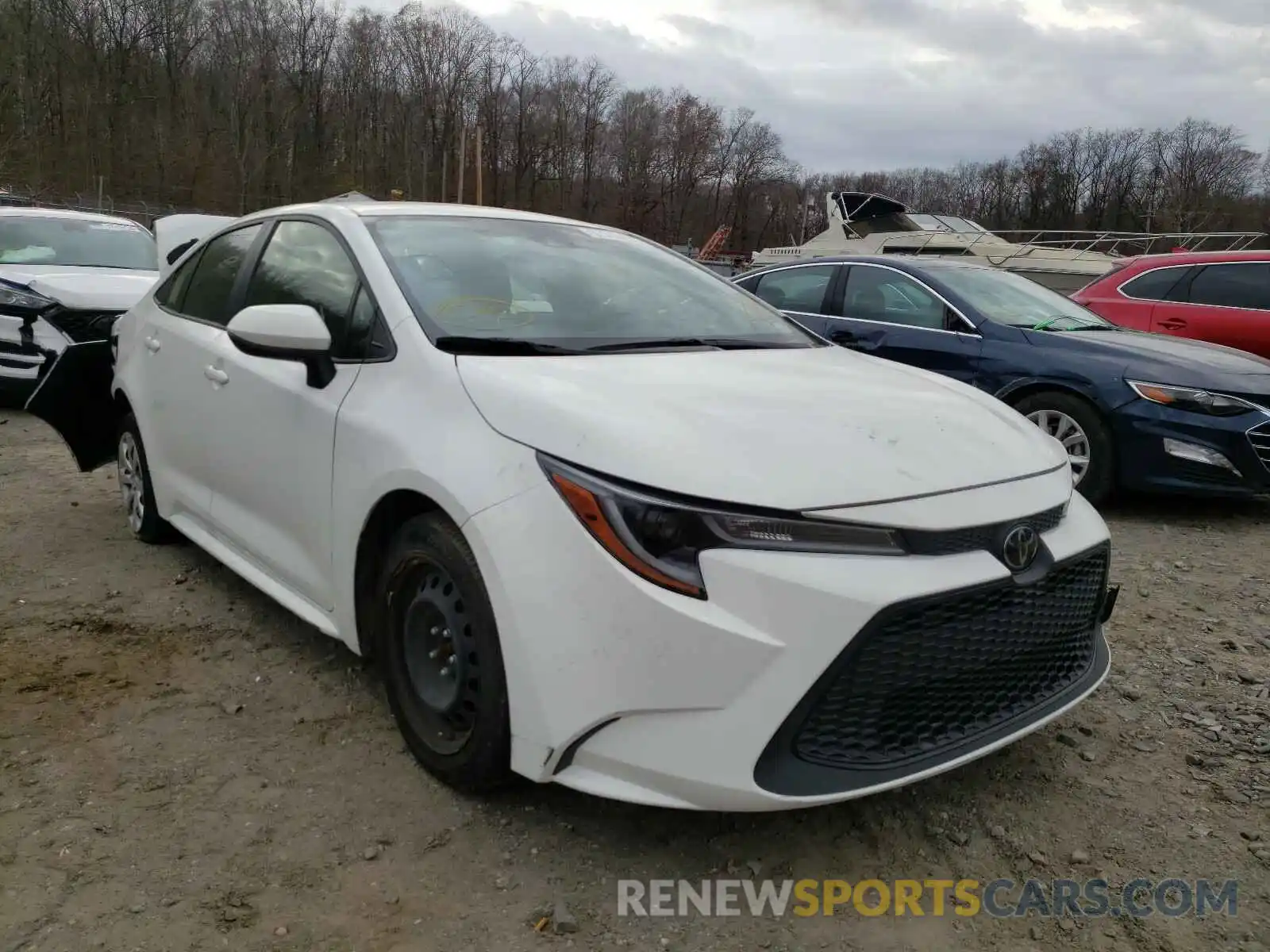 1 Photograph of a damaged car JTDEPRAEXLJ035868 TOYOTA COROLLA 2020