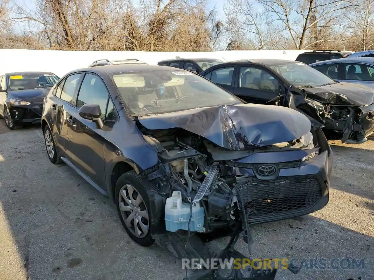 4 Photograph of a damaged car JTDEPRAEXLJ036776 TOYOTA COROLLA 2020