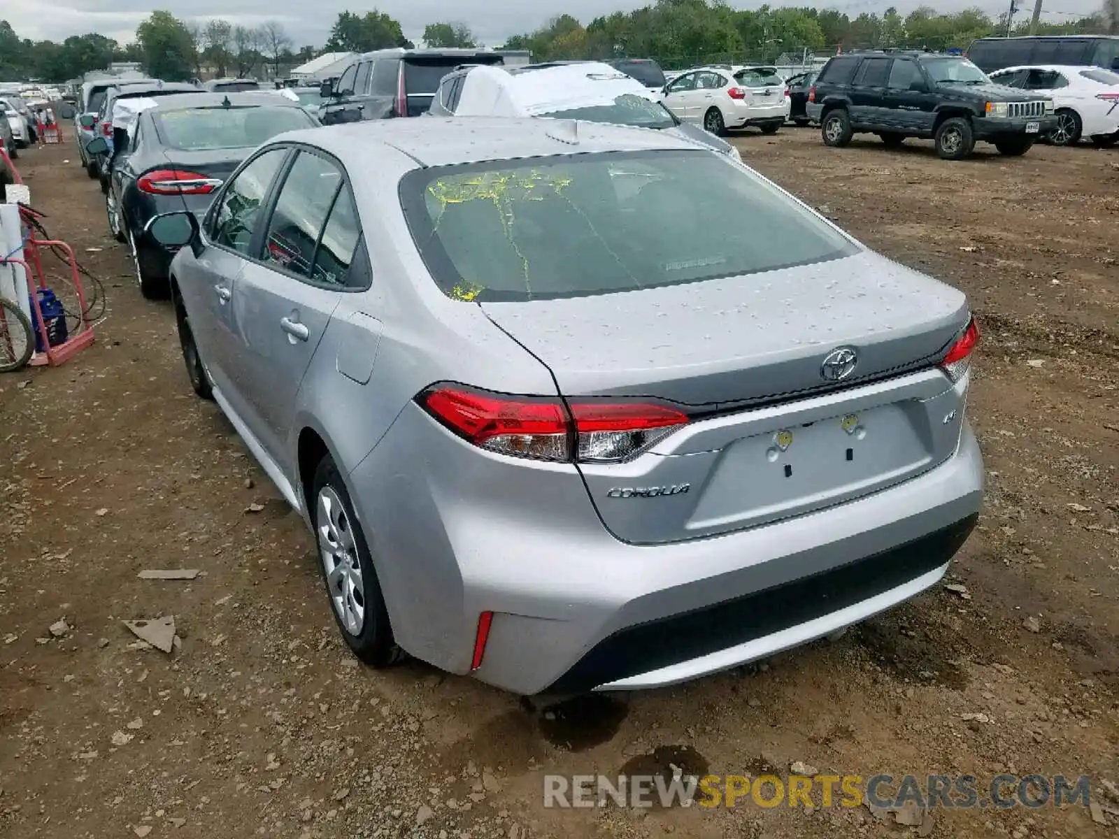 3 Photograph of a damaged car JTDEPRAEXLJ036857 TOYOTA COROLLA 2020