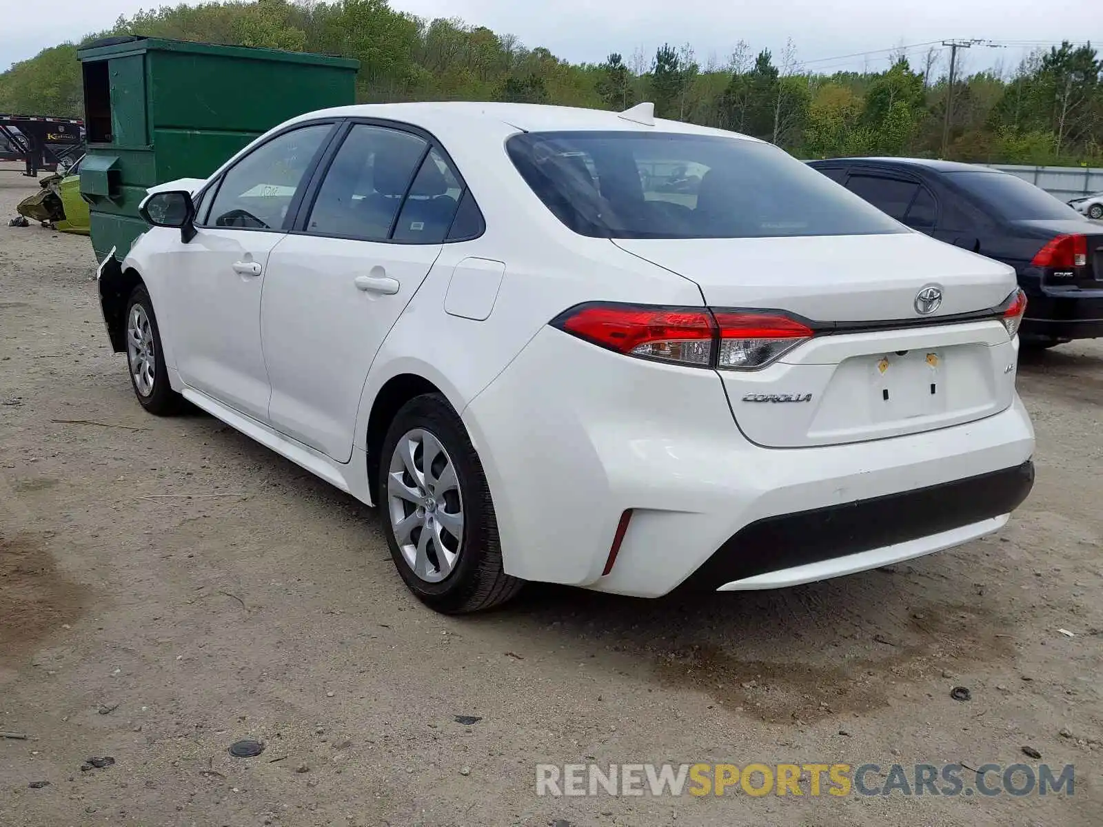 3 Photograph of a damaged car JTDEPRAEXLJ037006 TOYOTA COROLLA 2020