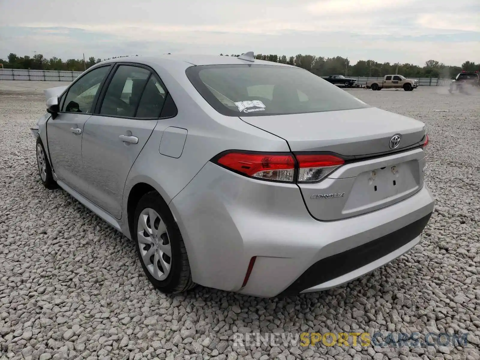 3 Photograph of a damaged car JTDEPRAEXLJ037149 TOYOTA COROLLA 2020