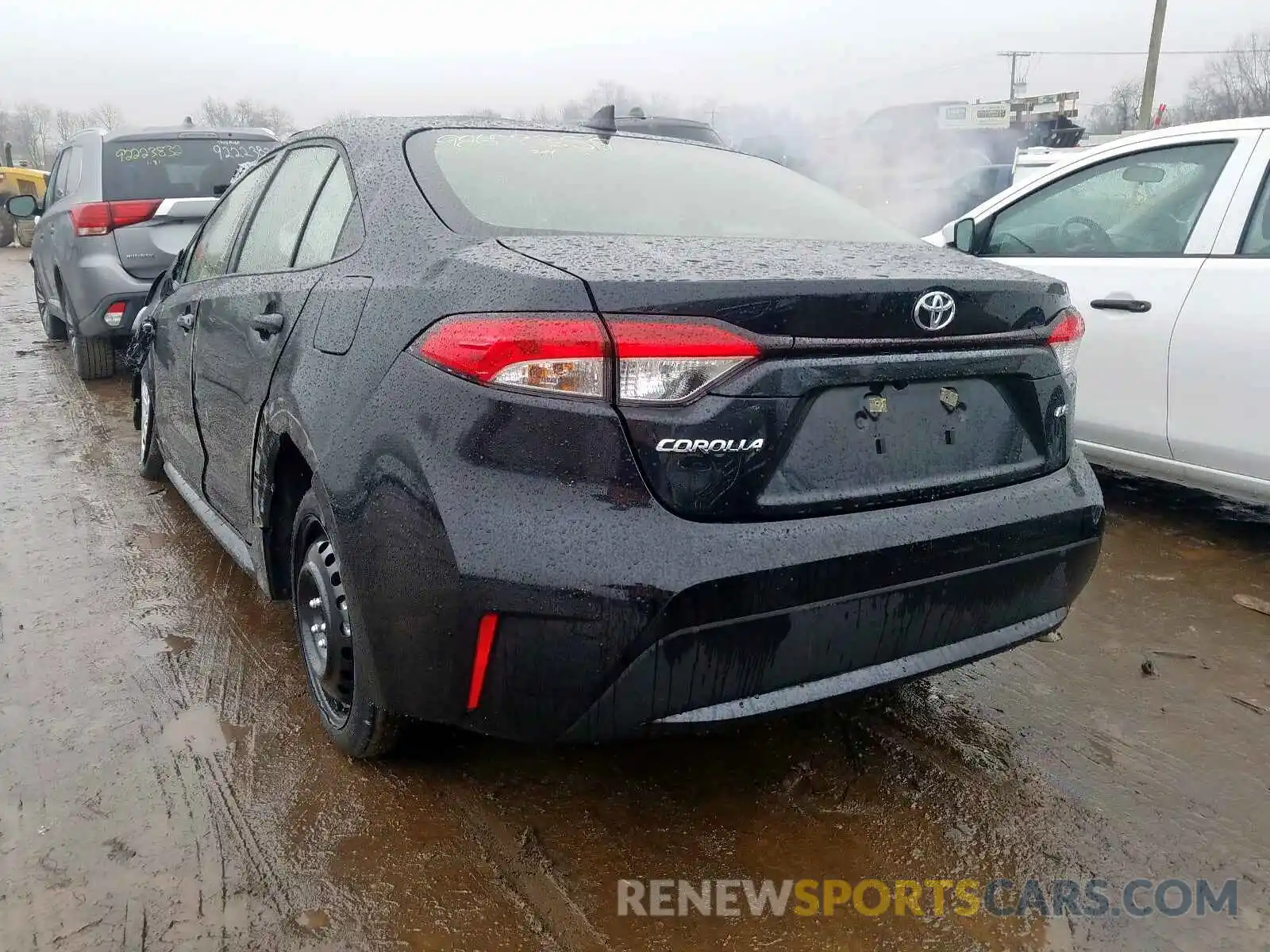 3 Photograph of a damaged car JTDEPRAEXLJ037930 TOYOTA COROLLA 2020