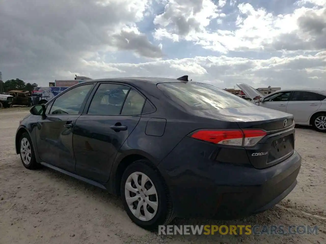 3 Photograph of a damaged car JTDEPRAEXLJ038821 TOYOTA COROLLA 2020