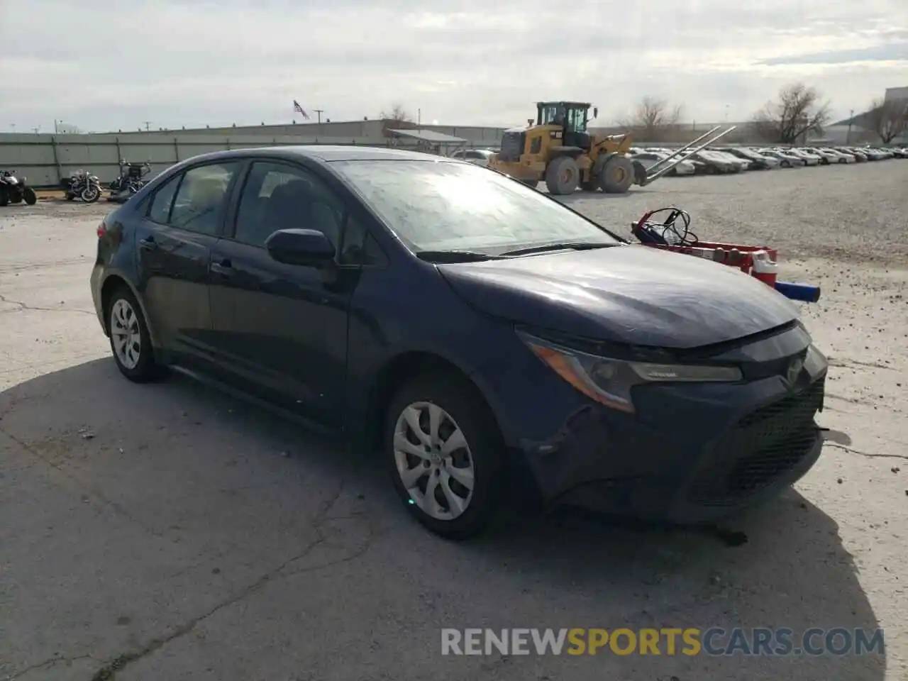 1 Photograph of a damaged car JTDEPRAEXLJ038835 TOYOTA COROLLA 2020