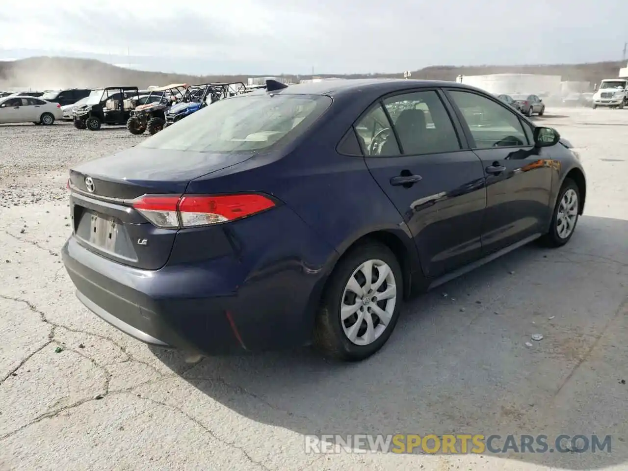 4 Photograph of a damaged car JTDEPRAEXLJ038835 TOYOTA COROLLA 2020